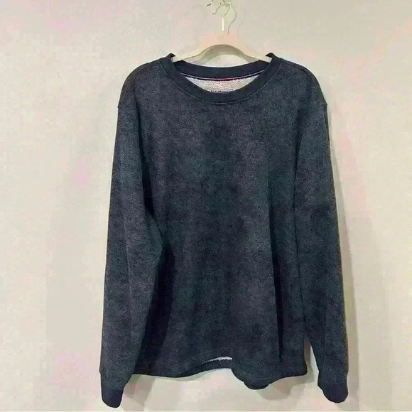 BC Clothing Company Men’s Fleece Lined Navy Crewneck Sweatshirt Size XXL - Picture 2 of 5